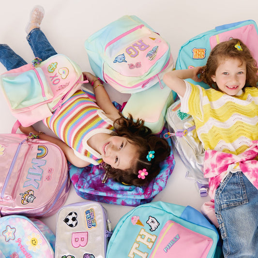 girls backpacks for school, camp and travel