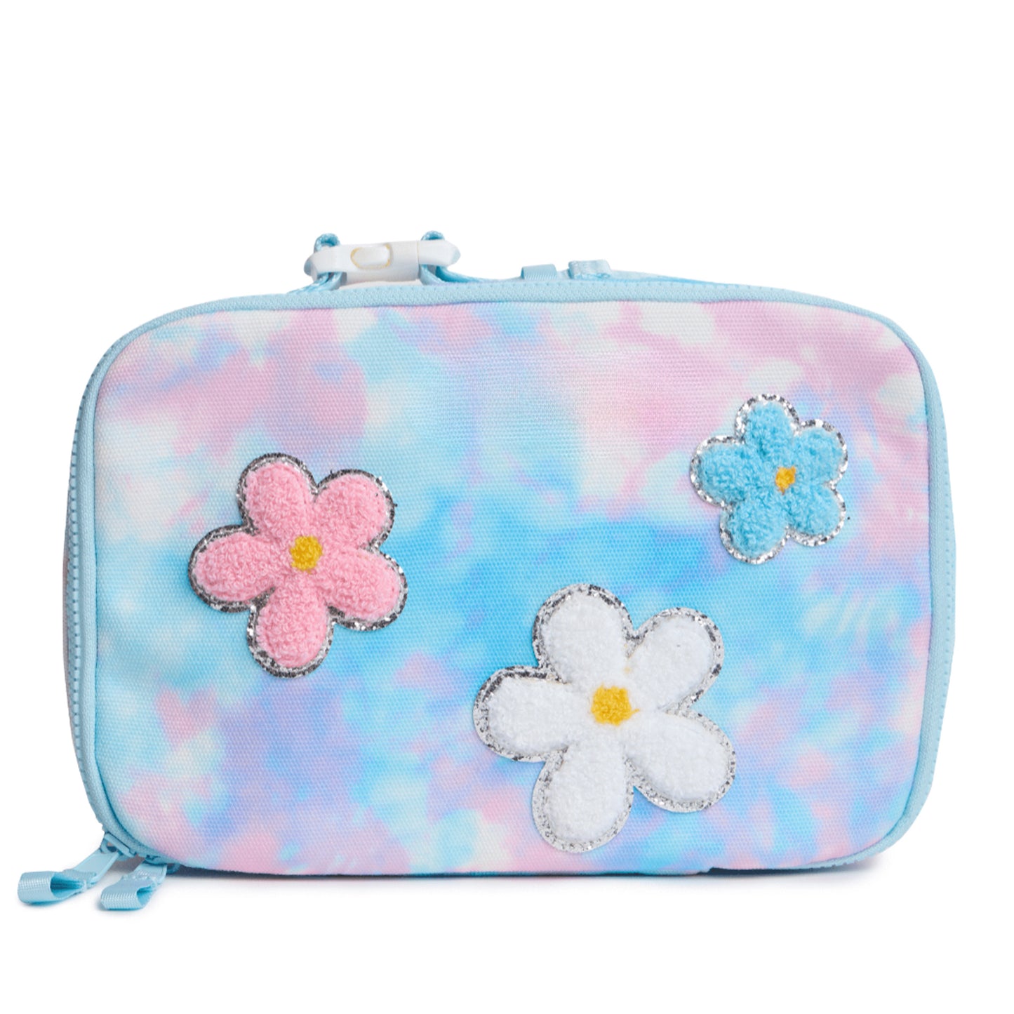 girls tie dye lunch box