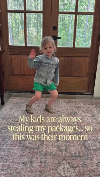 Personalized Patched Kids Denim Jacket – Light  Wash