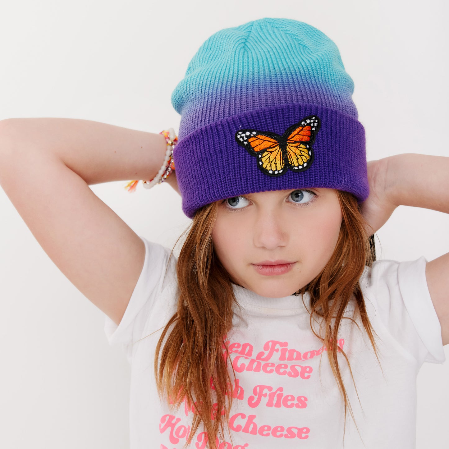 Customizable Ombre Beanie- For Ages 7+