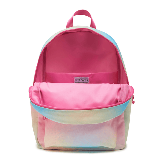 Customizable Backpack - Hazy Rainbow With Patches