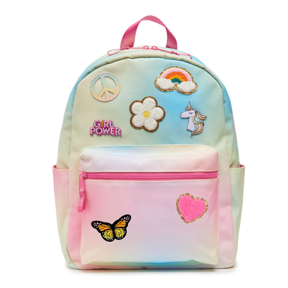 rainbow kids backpack