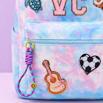 Smiley Rope Bag Charm Keychain