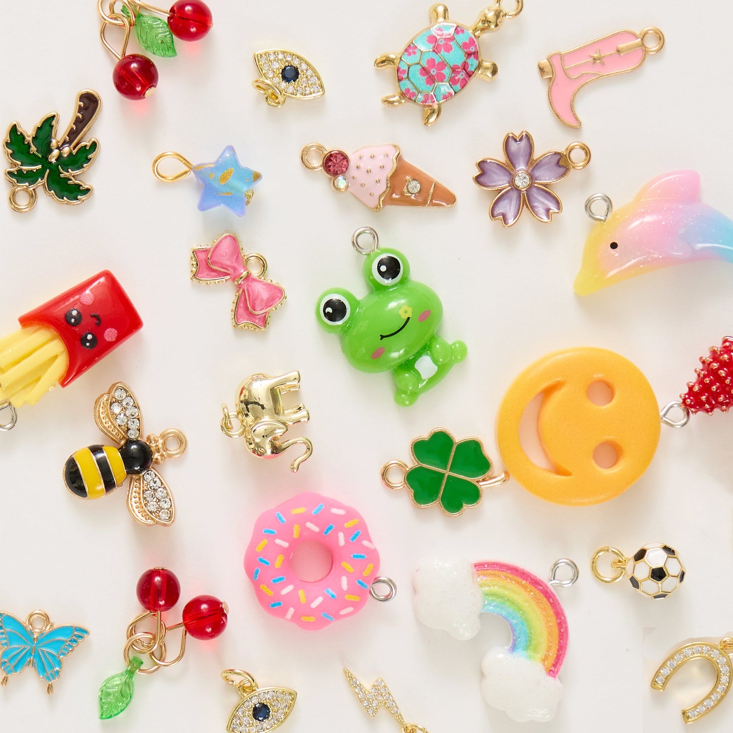 Trucker Hat Chain With Charms