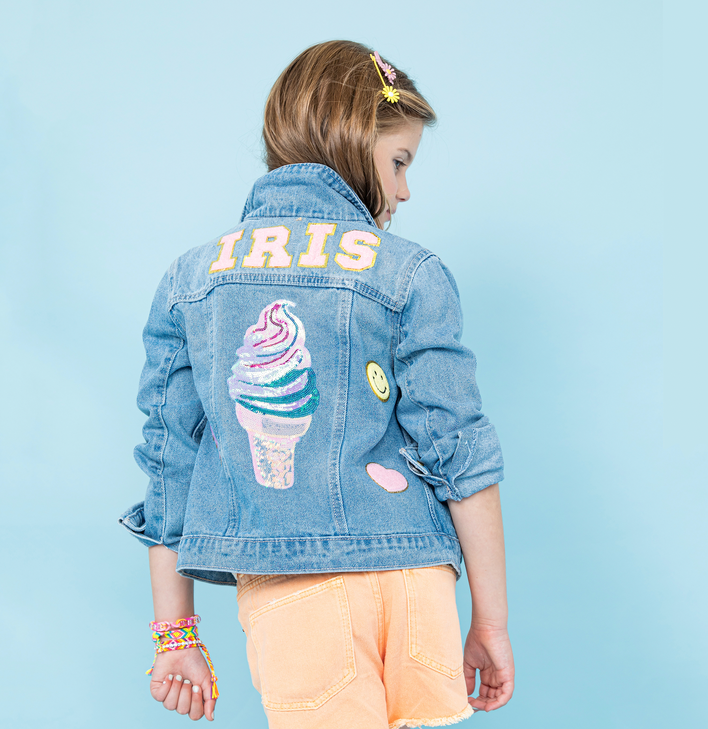 Little girls 2025 jean jacket