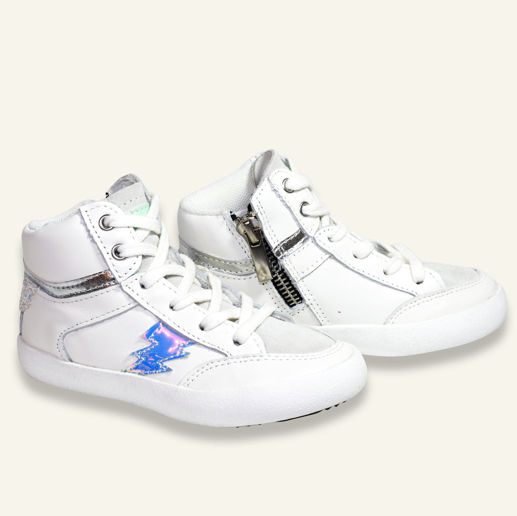 white Mercury High Top sneakers