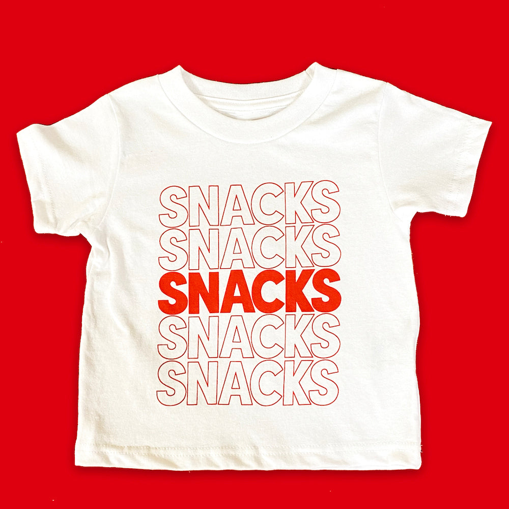 White Snacks T-Shirt